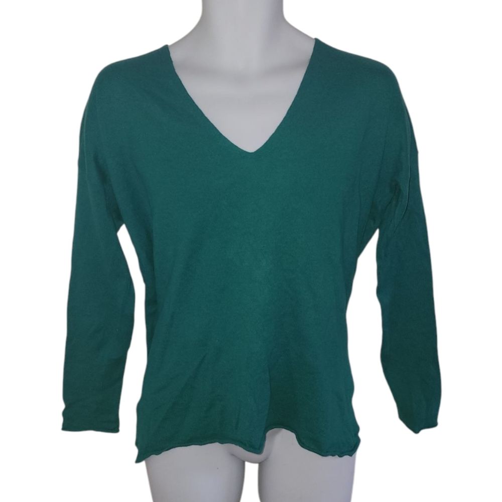 Babaton Wool Linen Blend Organic Preppy Office Tunic Sweater - Women's